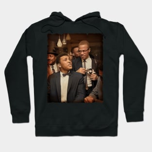 Malcom X & Muhammad Ali Hoodie